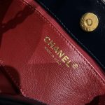 Chanel Hobo Small Dark Blue 5 CHANEL Hobo Small Dark Blue - chanel small hobo dark blue dupe detail 4