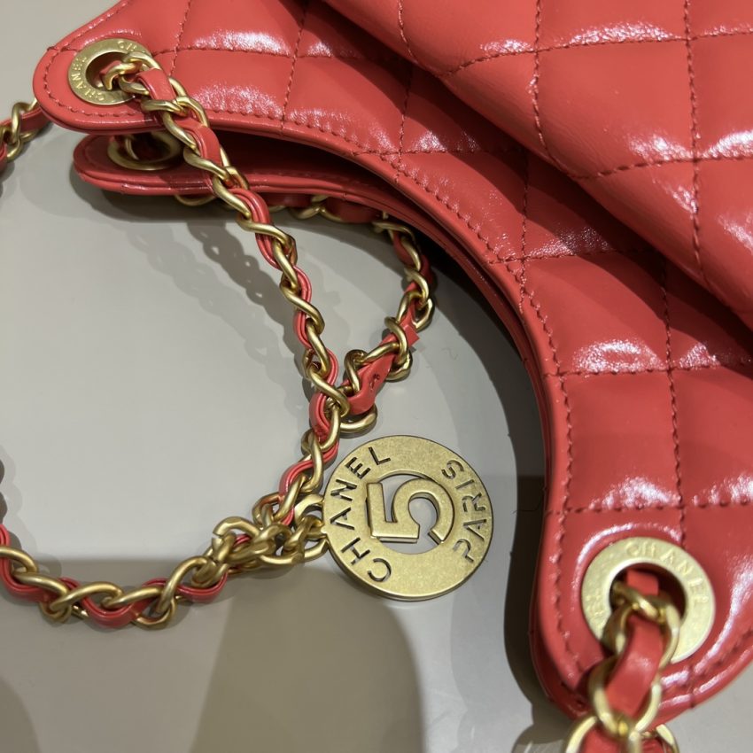 Chanel Hobo Small Red 4 CHANEL Hobo Small Red - fake chanel hobo red detail 3