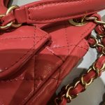 Chanel Hobo Small Red 7 CHANEL Hobo Small Red - fake chanel hobo red detail 6