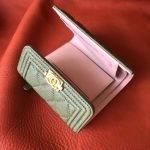 Chanel Le Boy Compact Wallet 13 Chanel Le Boy Compact Wallet - chanel boy wallet replica detail 4