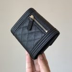 Chanel Le Boy Compact Wallet 2 Chanel Le Boy Compact Wallet - chanel boy wallet replica detail 7