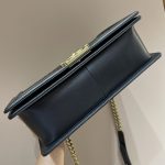 chanel-le-boy-large-black-gallery-1 CHANEL Le Boy Large Black - fake chanel boy bag detail 1
