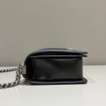 chanel-le-boy-large-black-silver-gallery-2 CHANEL Le Boy Large Black Silver - chanel boy black silver replica detail 4