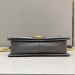 chanel-le-boy-large-grey-gallery-7 CHANEL Le Boy Large Grey - fake chanel boy large detail 19