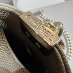 Chanel Le Boy Milk Tea 2 CHANEL Le Boy Milk Tea - fake chanel boy milk tea detail 1