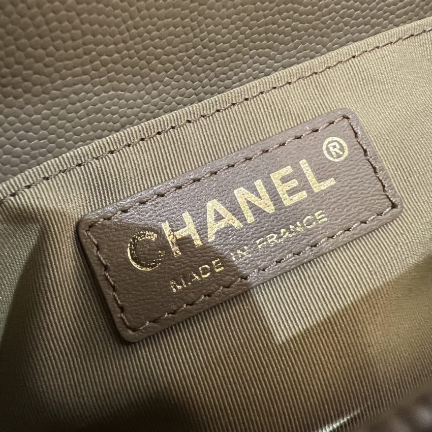 Chanel Le Boy Milk Tea 7 CHANEL Le Boy Milk Tea - fake chanel boy milk tea detail 6