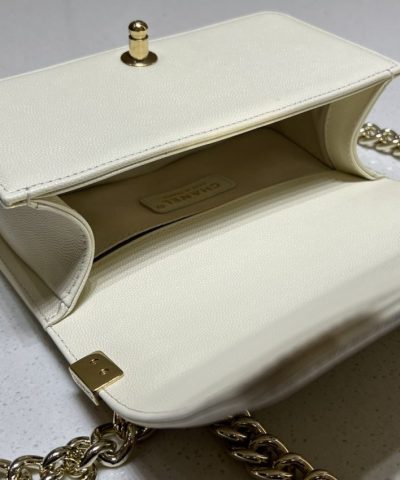 CHANEL Le Boy Small Ivory