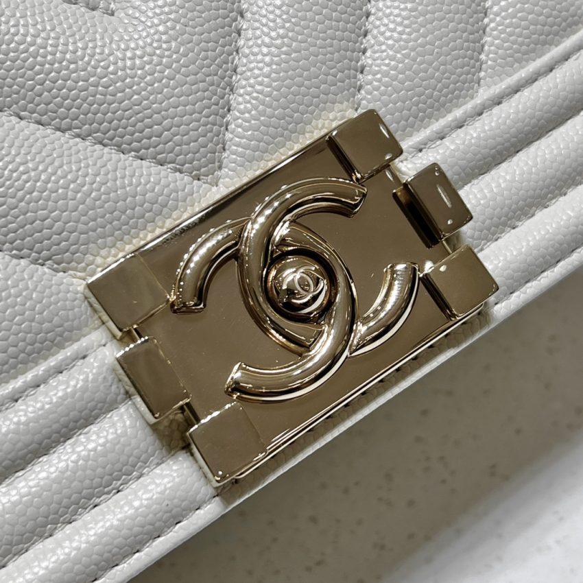 chanel-le-boy-small-ivory-gallery-6 CHANEL Le Boy Small Ivory - chanel boy bag dupe detail 16