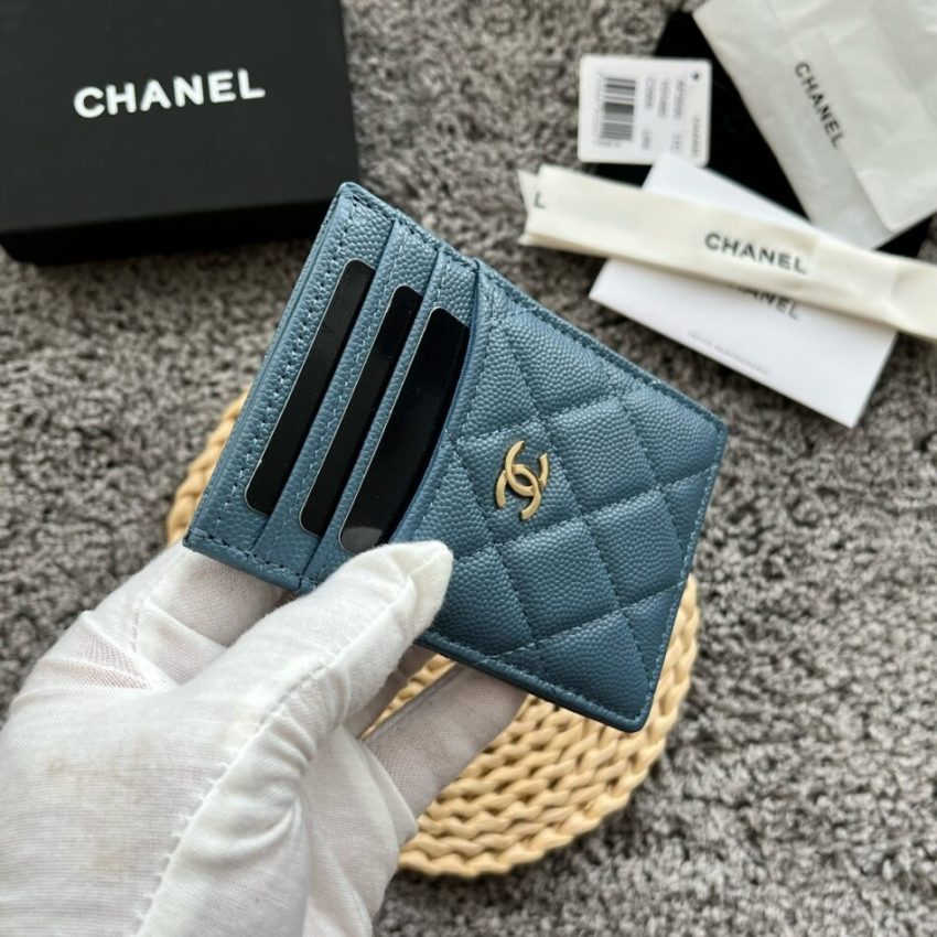 Chanel Long Card Holder 2 Chanel Long Card Holder - chanel long card holder dupe detail 2