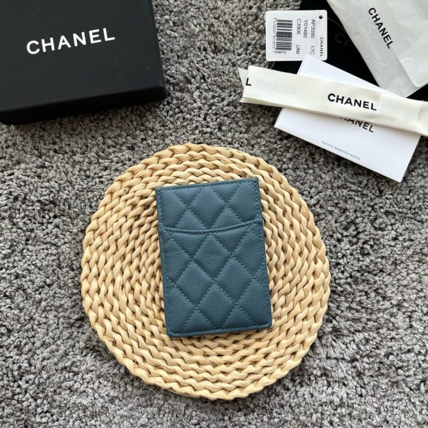 Chanel Long Card Holder 4 Chanel Long Card Holder - chanel long card holder dupe detail 4