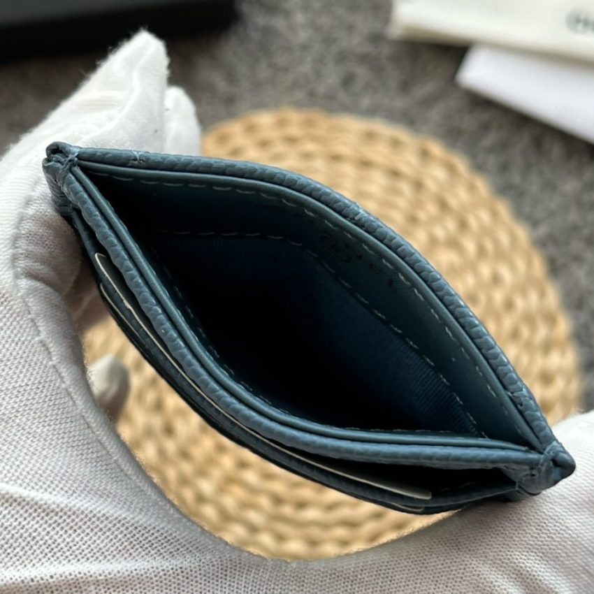 Chanel Long Card Holder 6 Chanel Long Card Holder - chanel long card holder dupe detail 6