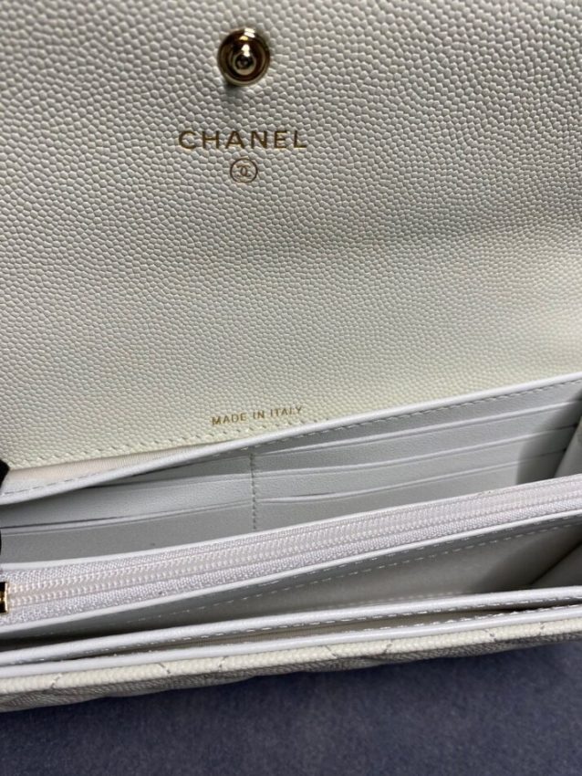 Chanel Long Vertical Wallet 4 Chanel Long Vertical Wallet - chanel wallet dupe detail 4