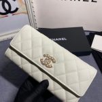 Chanel Long Vertical Wallet 9 Chanel Long Vertical Wallet - chanel wallet dupe detail 9