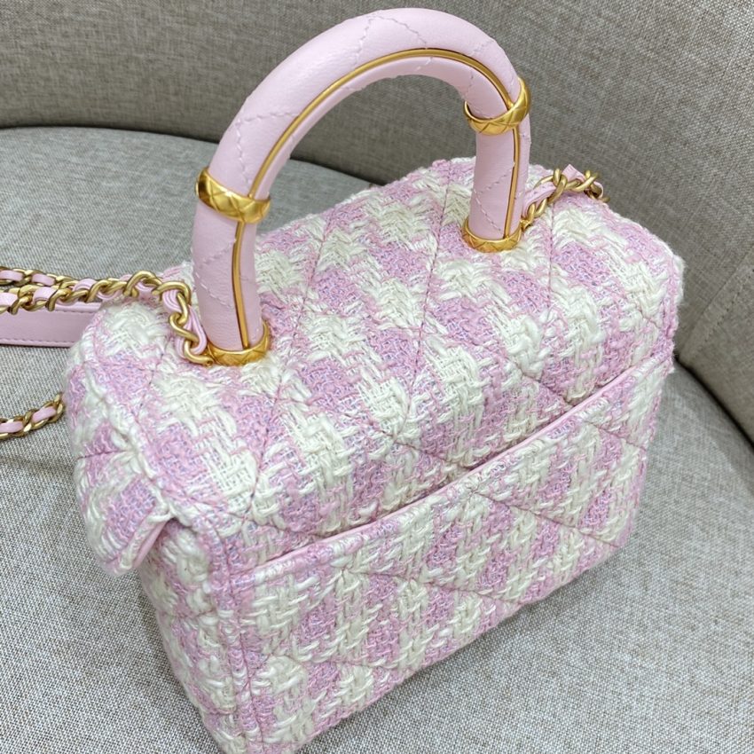 chanel-tweed-handle-crush-small-purple-gallery-1 CHANEL Tweed Handle Crush Small Purple - chanel tweed replica detail 1