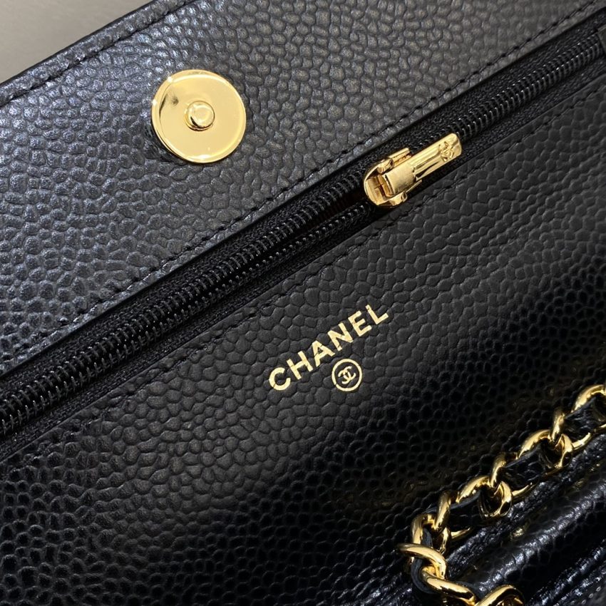 Chanel Woc Wallet On Chain 3 CHANEL Woc Wallet on Chain - chanel woc black replica detail 2