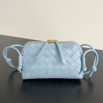 Bottega Veneta Concert Pouch in Mineral - Italian Leather Replica
