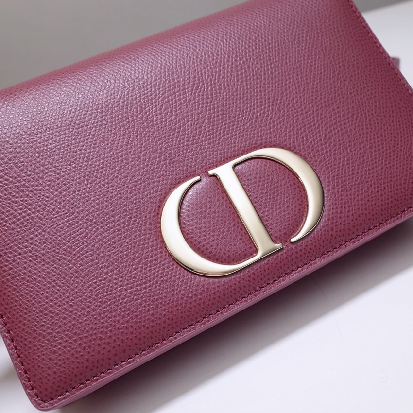 dior 30 montaigne pouch red 5
