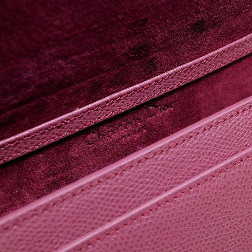 dior 30 montaigne pouch red 6