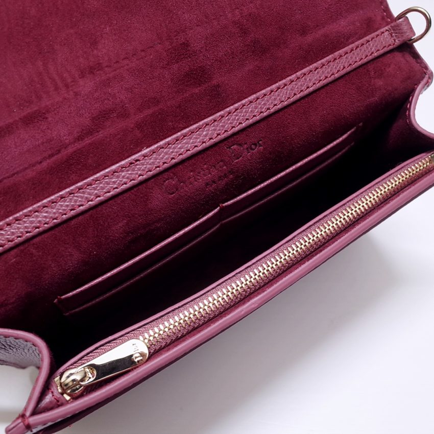 dior 30 montaigne pouch red 7