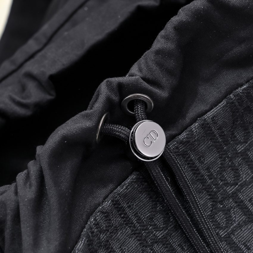 dior 8 backpack with flap black 3