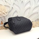 dior 8 backpack with flap black 4