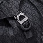 dior 8 backpack with flap black 5