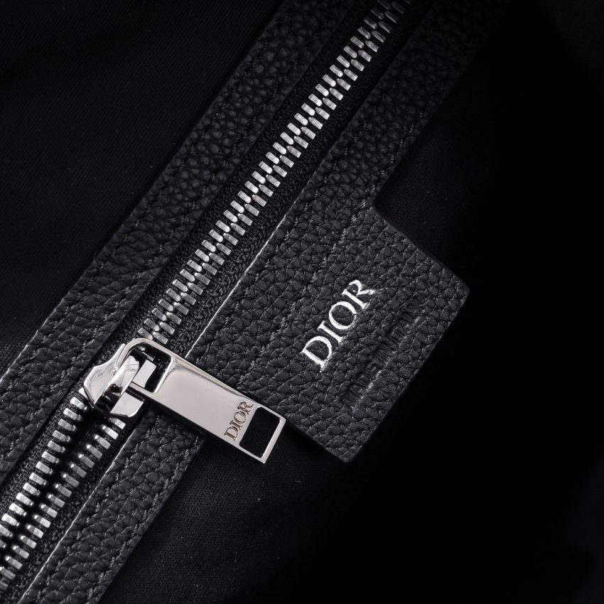 dior 8 backpack with flap black 7