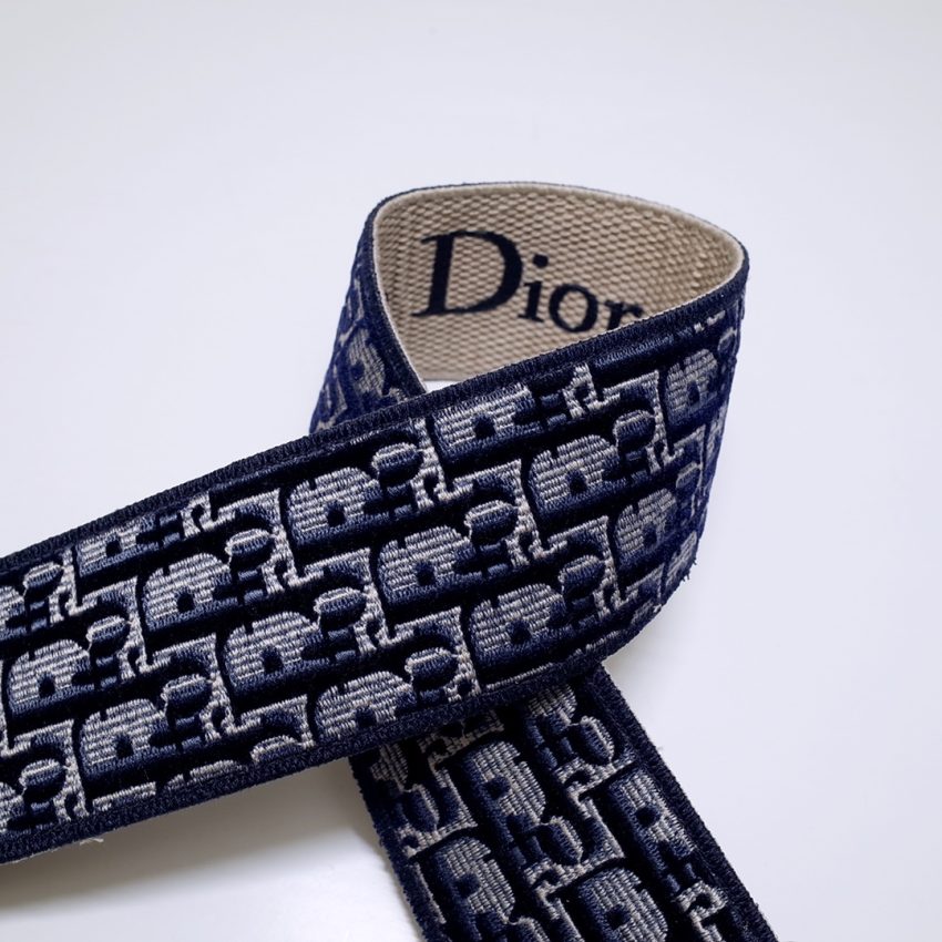 dior adjustable shoulder strap grey 2