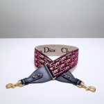 dior adjustable shoulder strap red 5