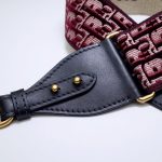 dior adjustable shoulder strap red 7