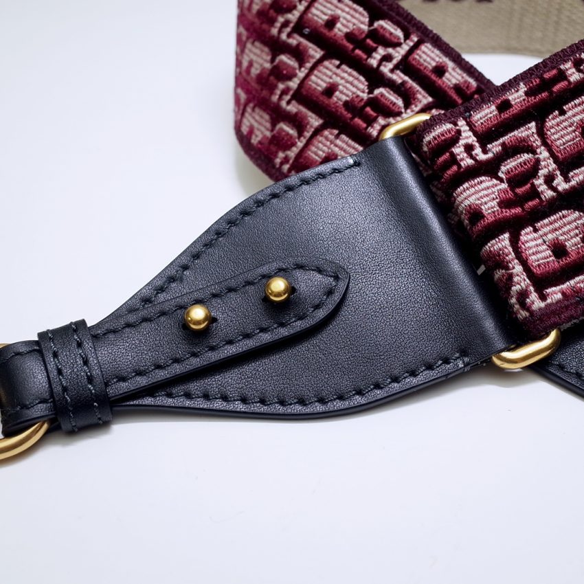 dior adjustable shoulder strap red 7