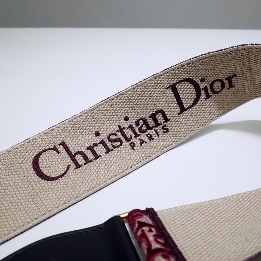 dior adjustable shoulder strap red 8