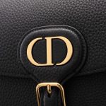 dior bobby black grained 9