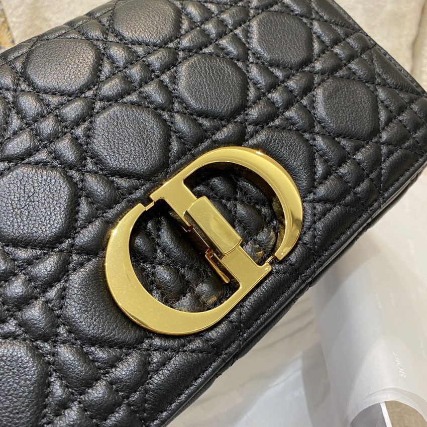 dior caro bag black 9