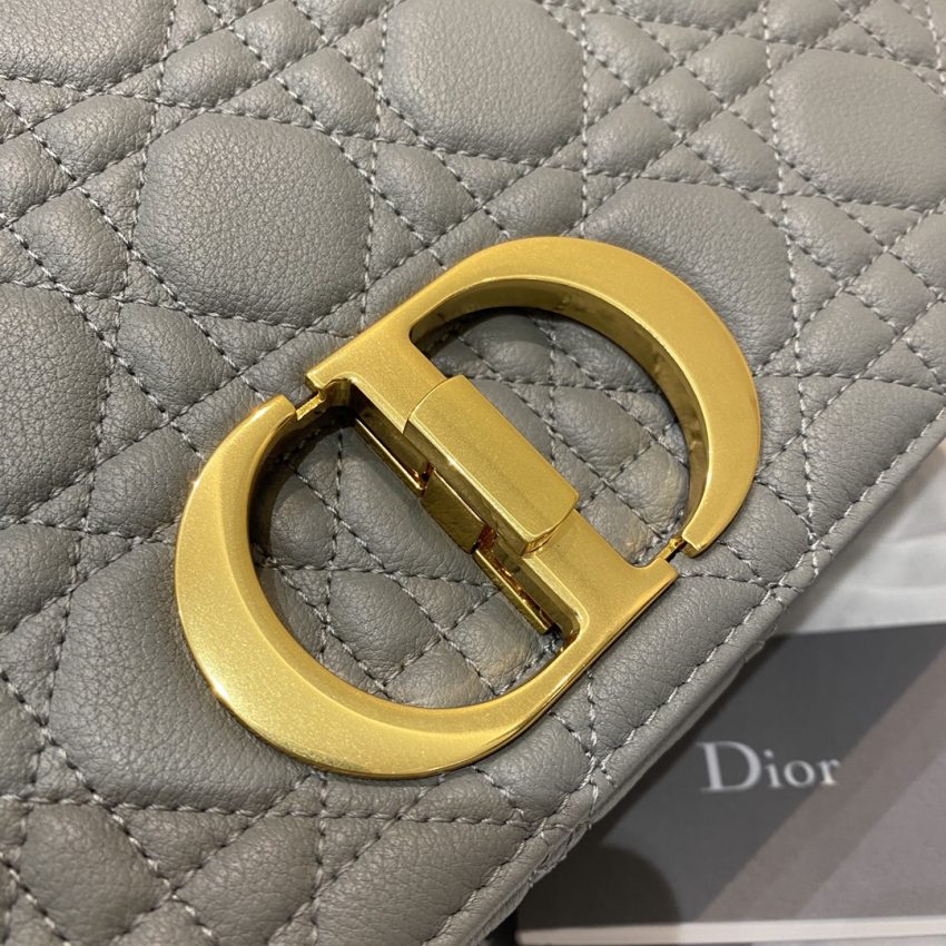 dior caro bag grey 4
