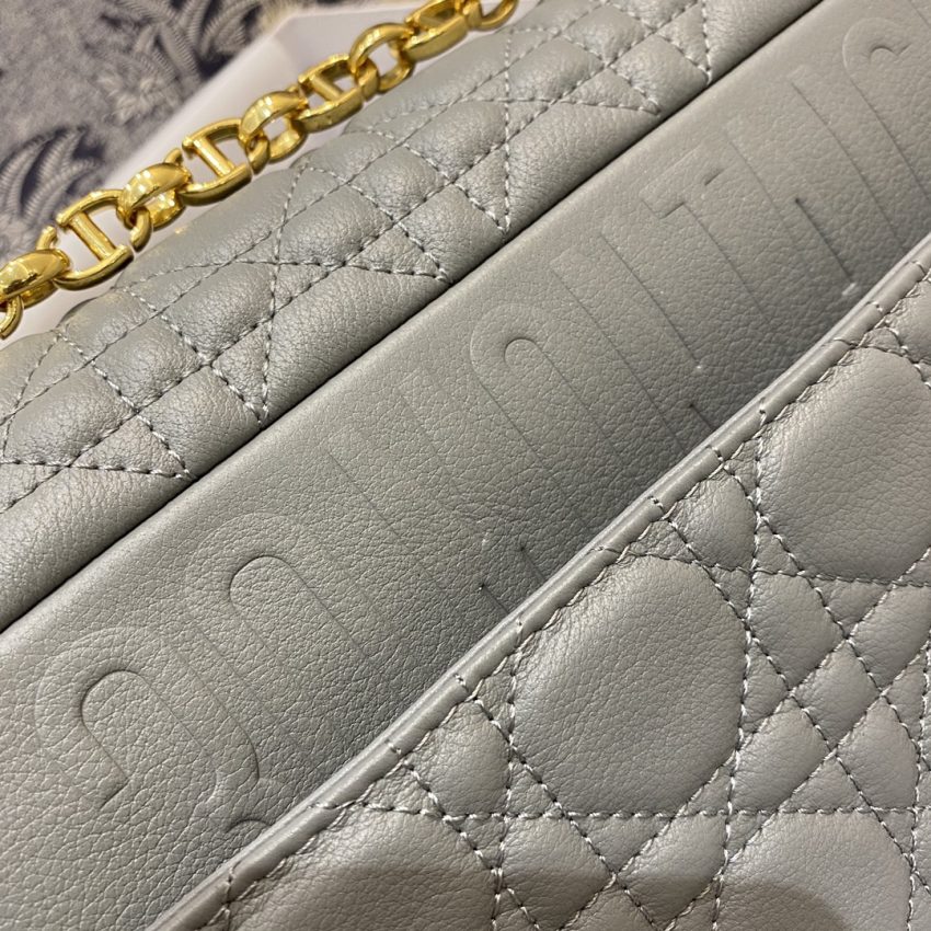dior caro bag grey 5