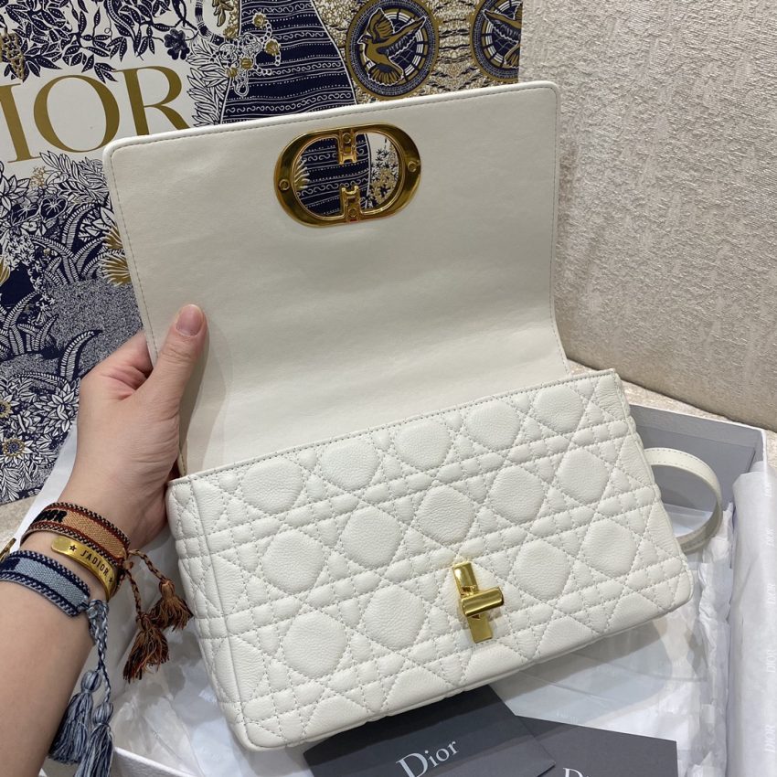 dior caro bag white 7