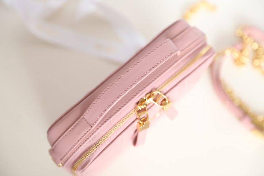 dior caro box bag pink 6