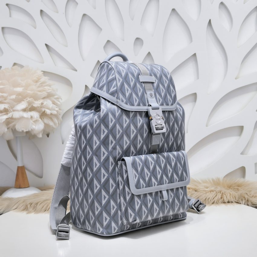 dior hit the road backpack diamond grey 3