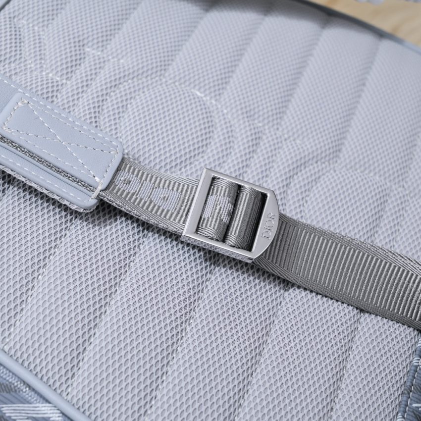 dior hit the road backpack diamond grey 4