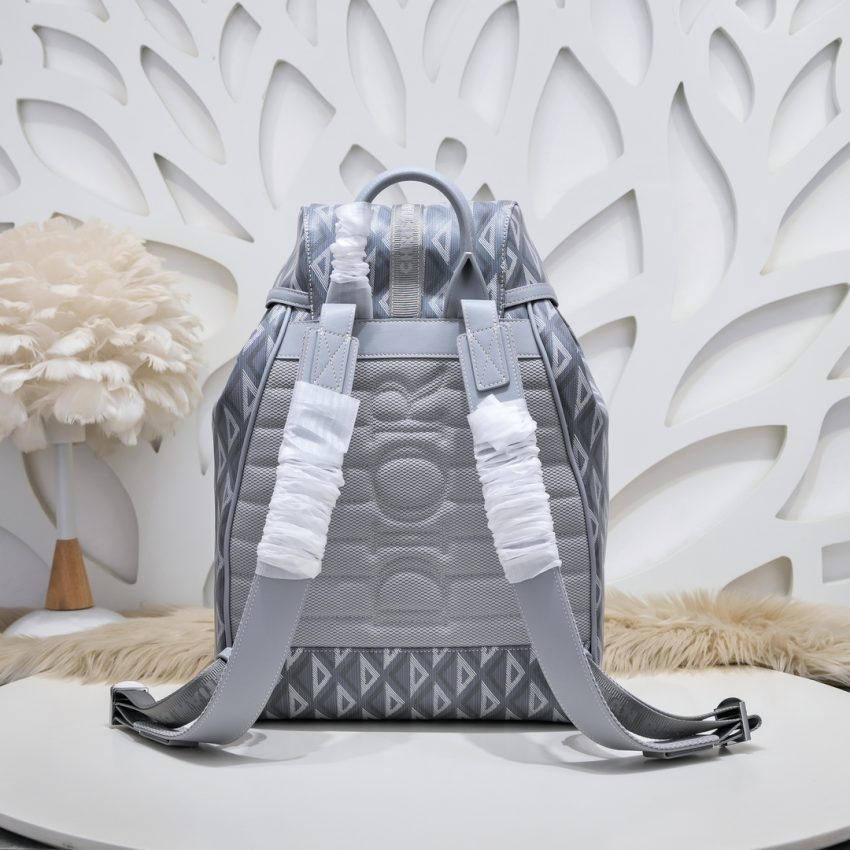 dior hit the road backpack diamond grey 6