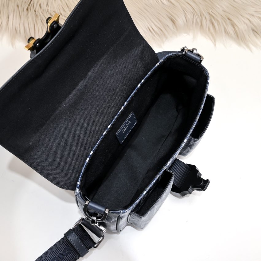 dior hit the road messenger bag black 9