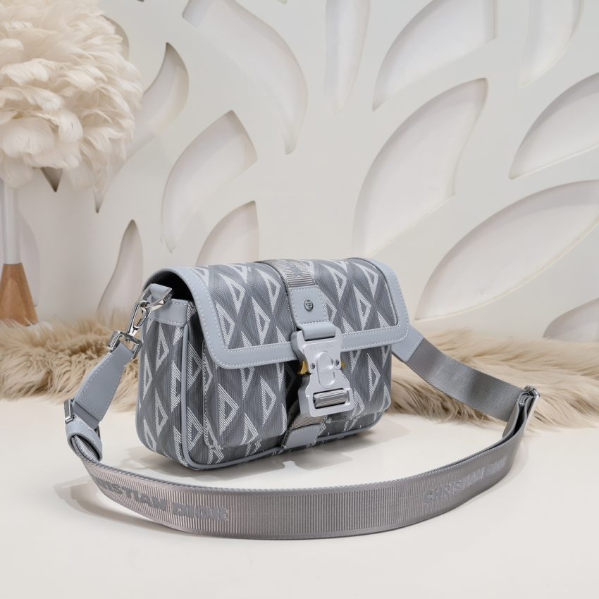 dior hit the road messenger bag grey 7