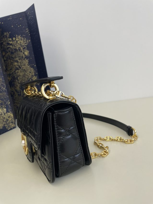 dior jolie top handle black 4