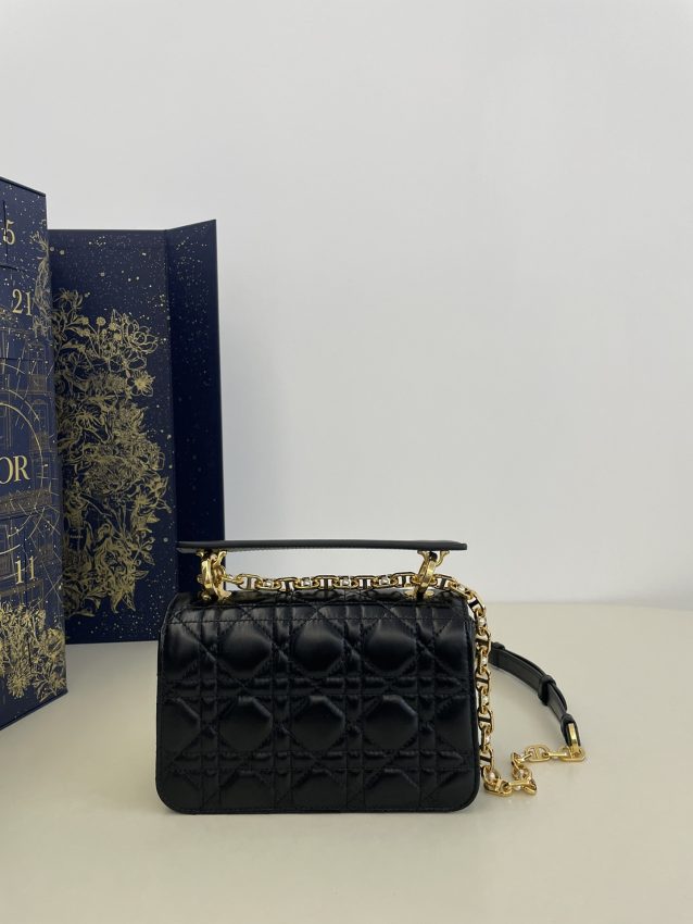 dior jolie top handle black 5