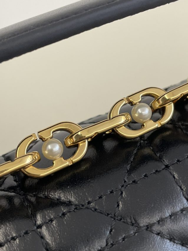 dior jolie top handle black 8