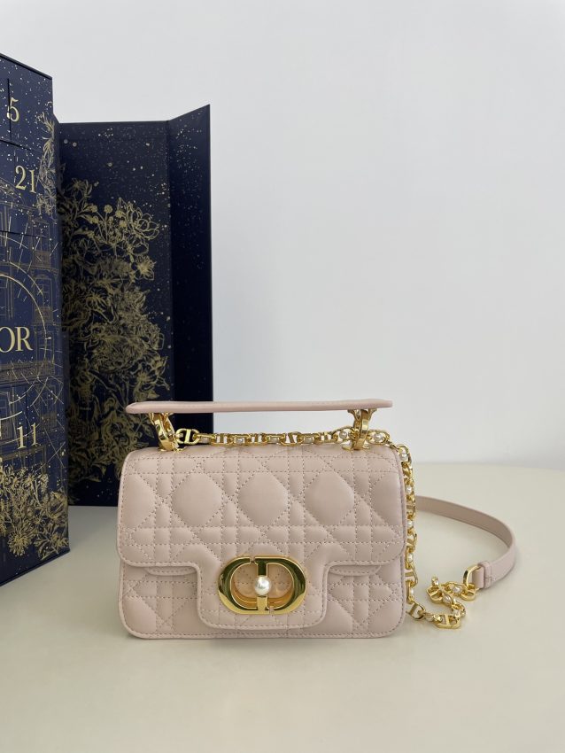 dior jolie top handle pink 2