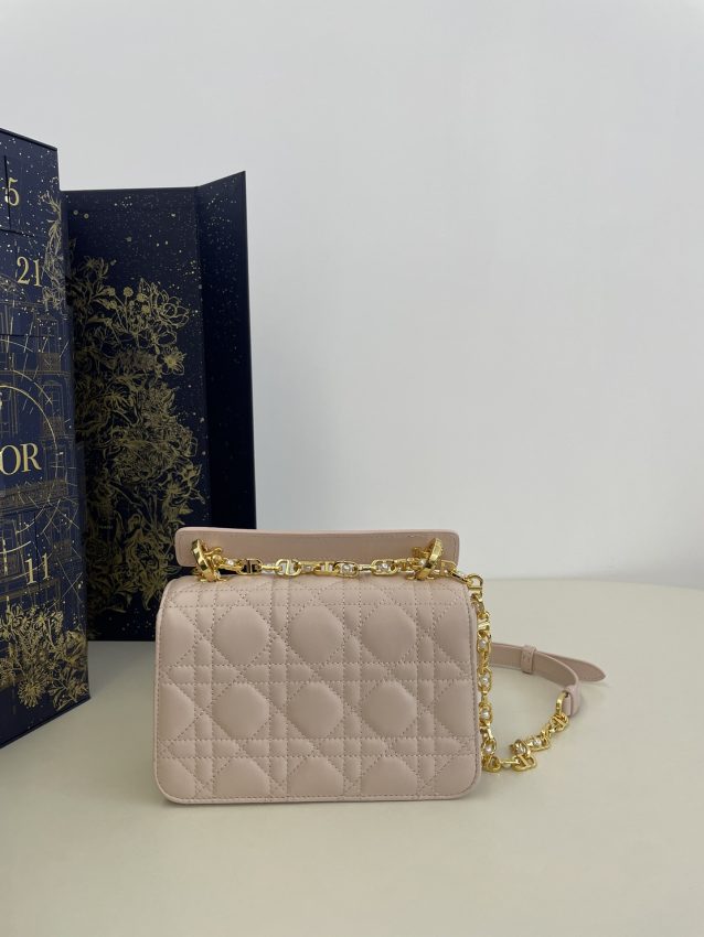 dior jolie top handle pink 5