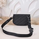 dior messenger black oblique 2