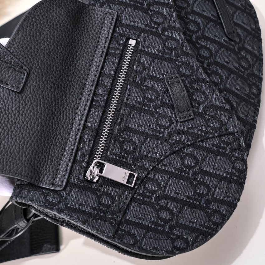 dior messenger black oblique 8